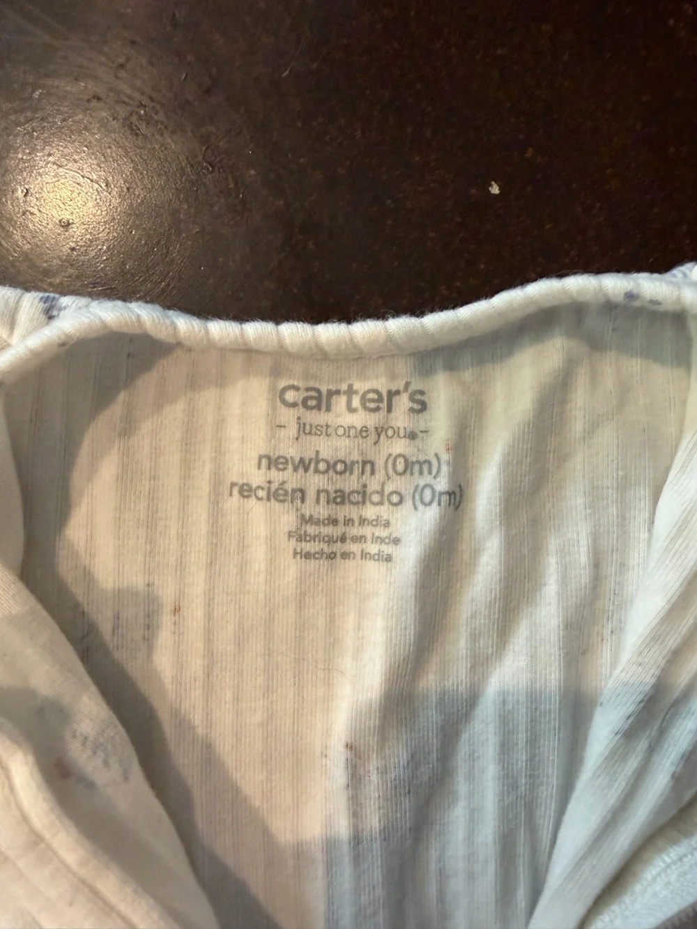 Carters soft ribbed